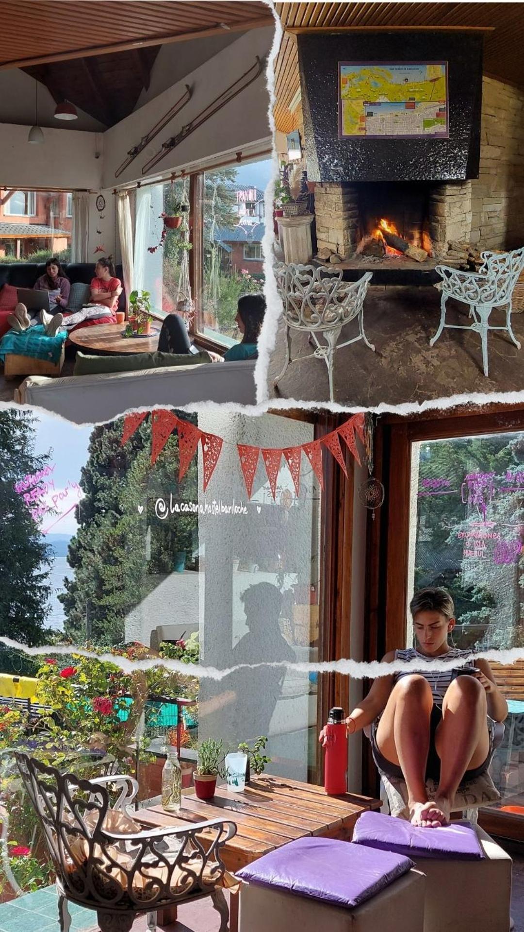 סן קרלוס דה ברילוצ'ה La Casona Hostel מראה חיצוני תמונה
